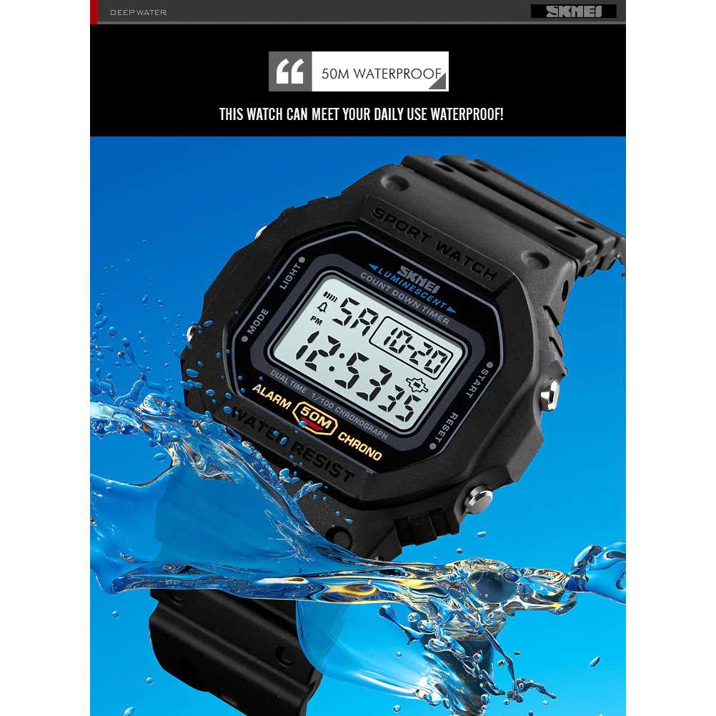 SKMEI Jam Tangan Digital Pria - 1628