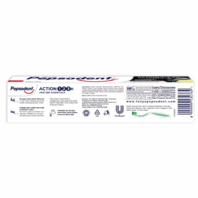 Pepsodent complete8 Pasta Gigi Charcoal 160G