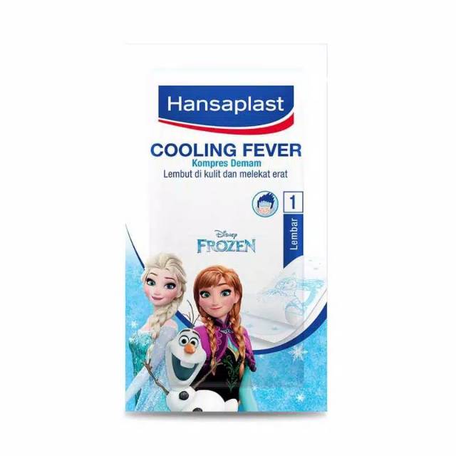 (TWIN PACK )HANSAPLAST KOMPRES DEMAM DISNAY FROZEN COOLING FEVER