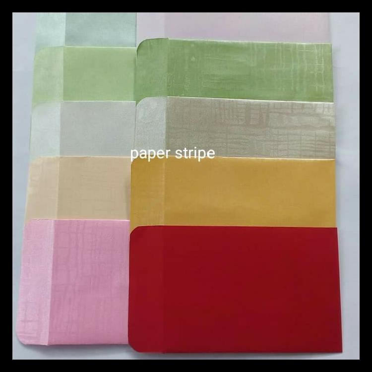 

Big Sale Amplop Lebaran Polos Warna 7X10 Barang Bagus