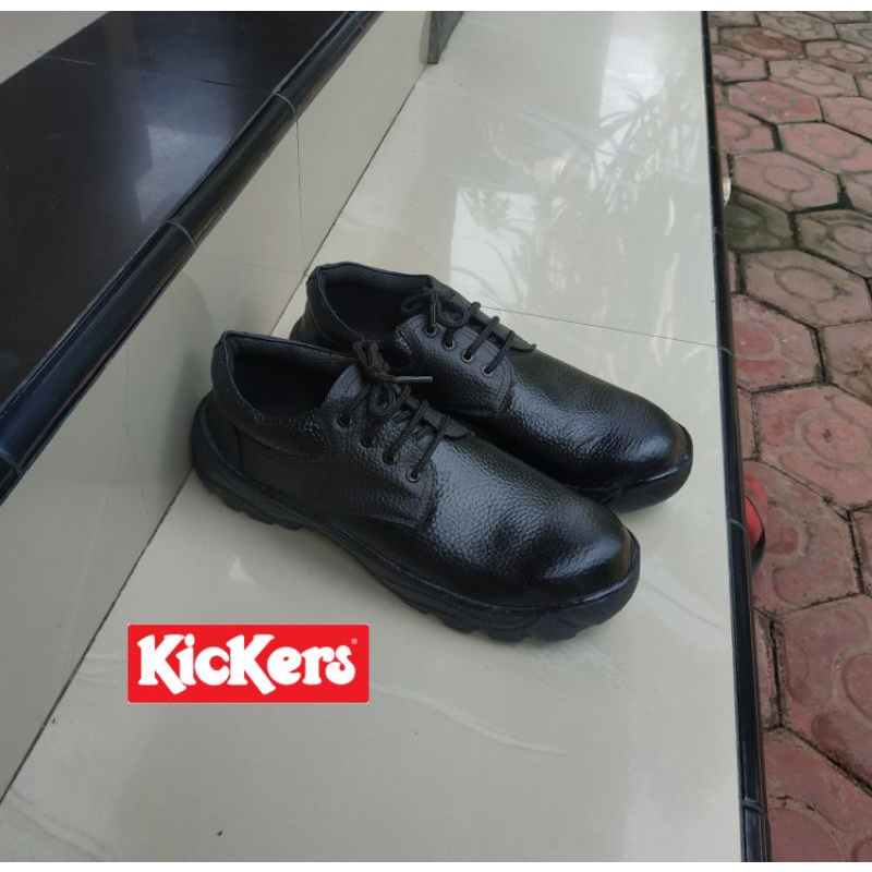 Sepatu Safety Jumbo Kickers asli kulit