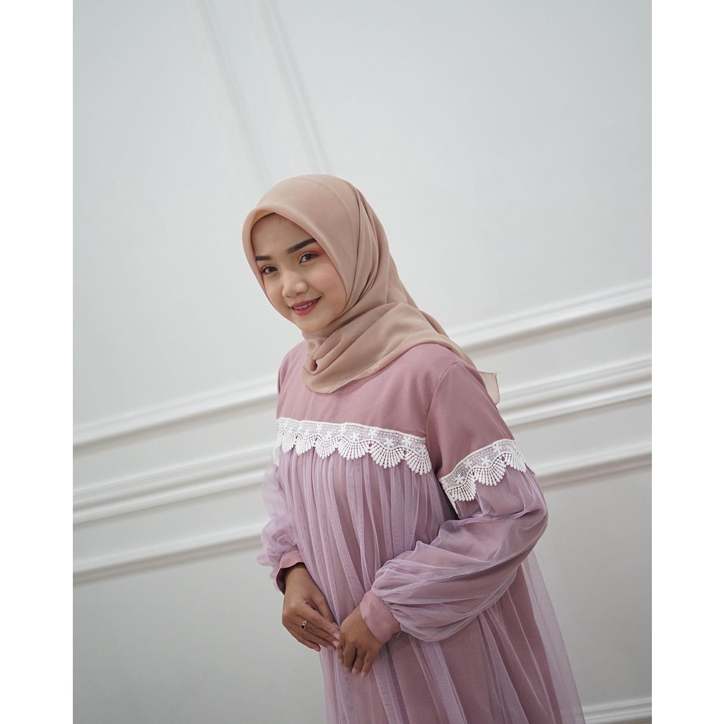 NAGYA DRESS / DRESS JUMBO / DRESS KONDANGAN/ DRESS PESTA / DRESS SERAGAMAN