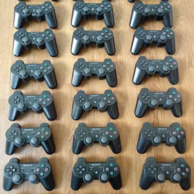 STIK STICK PS 3 PS3 ORI MESIN GETAR DualShock 3 TERBAIK BOARD BESAR DLL. bisa request model analog kaki 4 atau kaki 3.