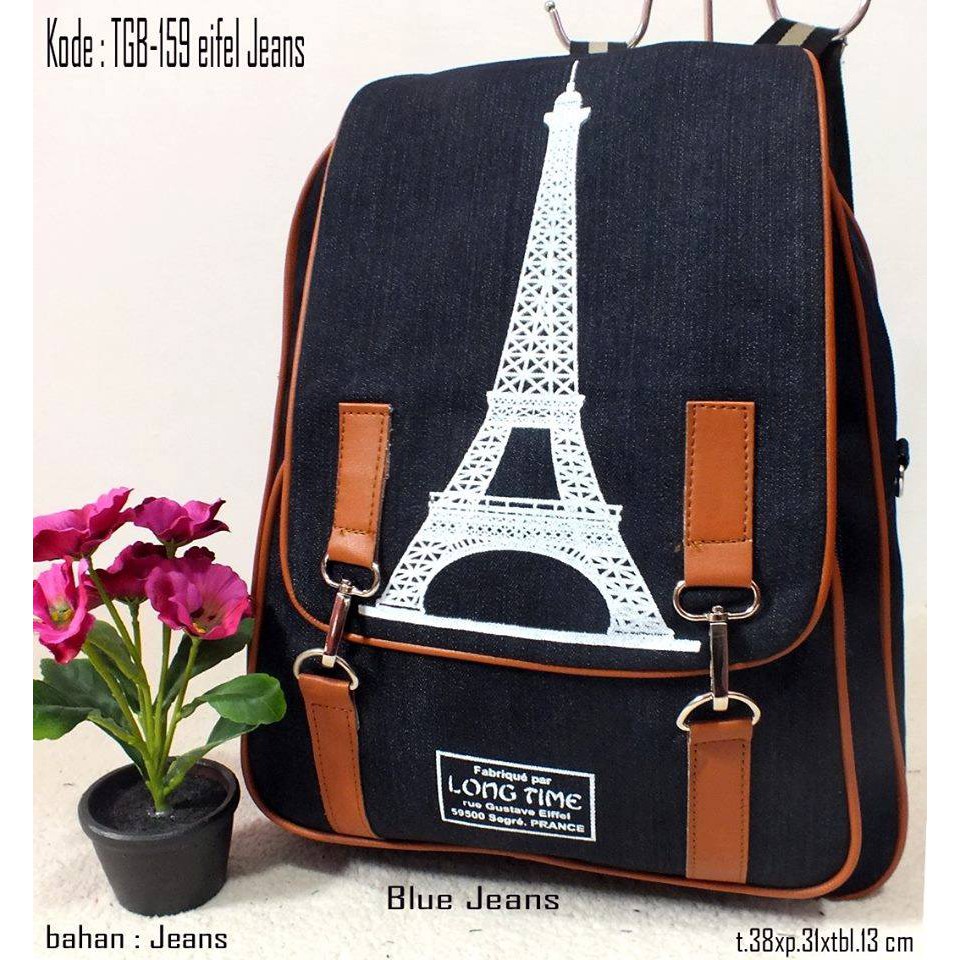 Tas Ransel Wanita Eifel Paris / TGB 159