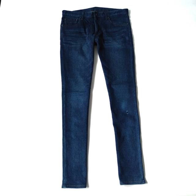 Celana jeans uniqlo heatech slim fit second branded original EBS001