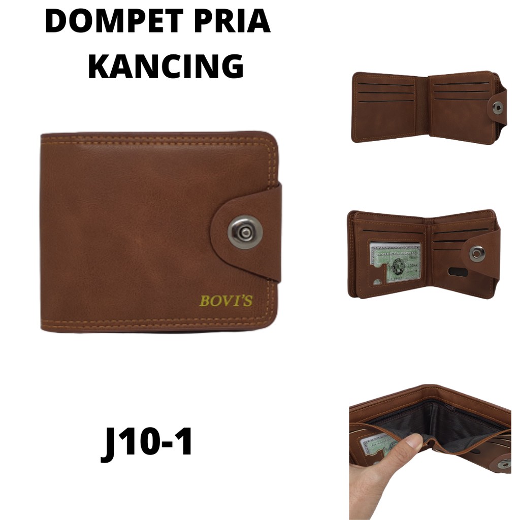 Dompet Pria Murah Branded Kulit Import Keren | Dompet Lipat Terbaru | Dompet Laki Laki Dewasa |