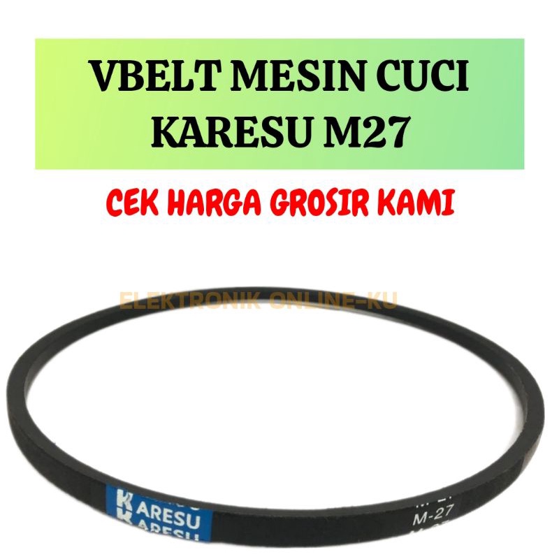 VBELT MESIN CUCI KARESU M26