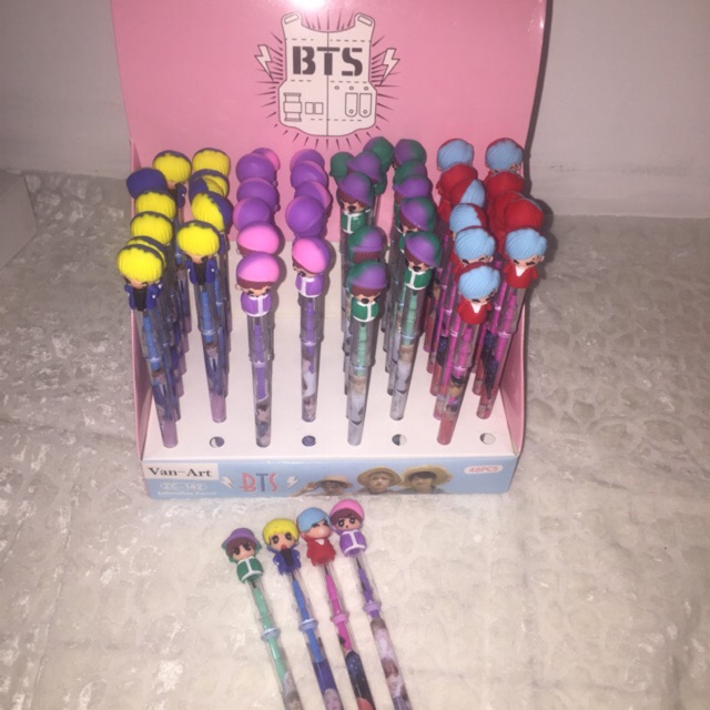 

Pensil bts / 10k get 4pcs /pensil karakter