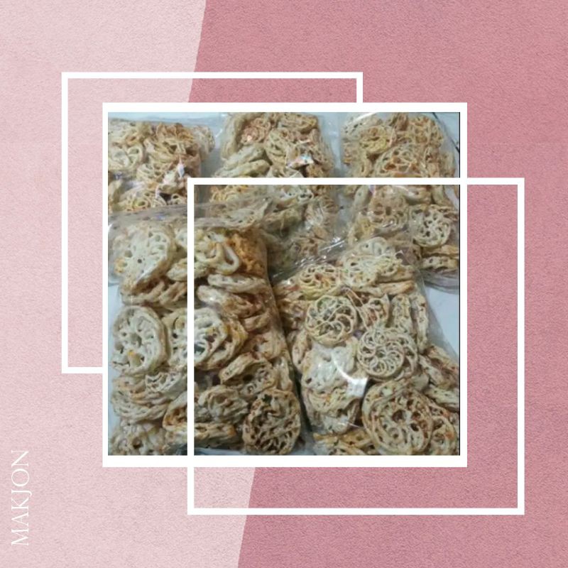

KRUPUK PEDAS AROMA DAUN JERUK PEDAS MANTAP
