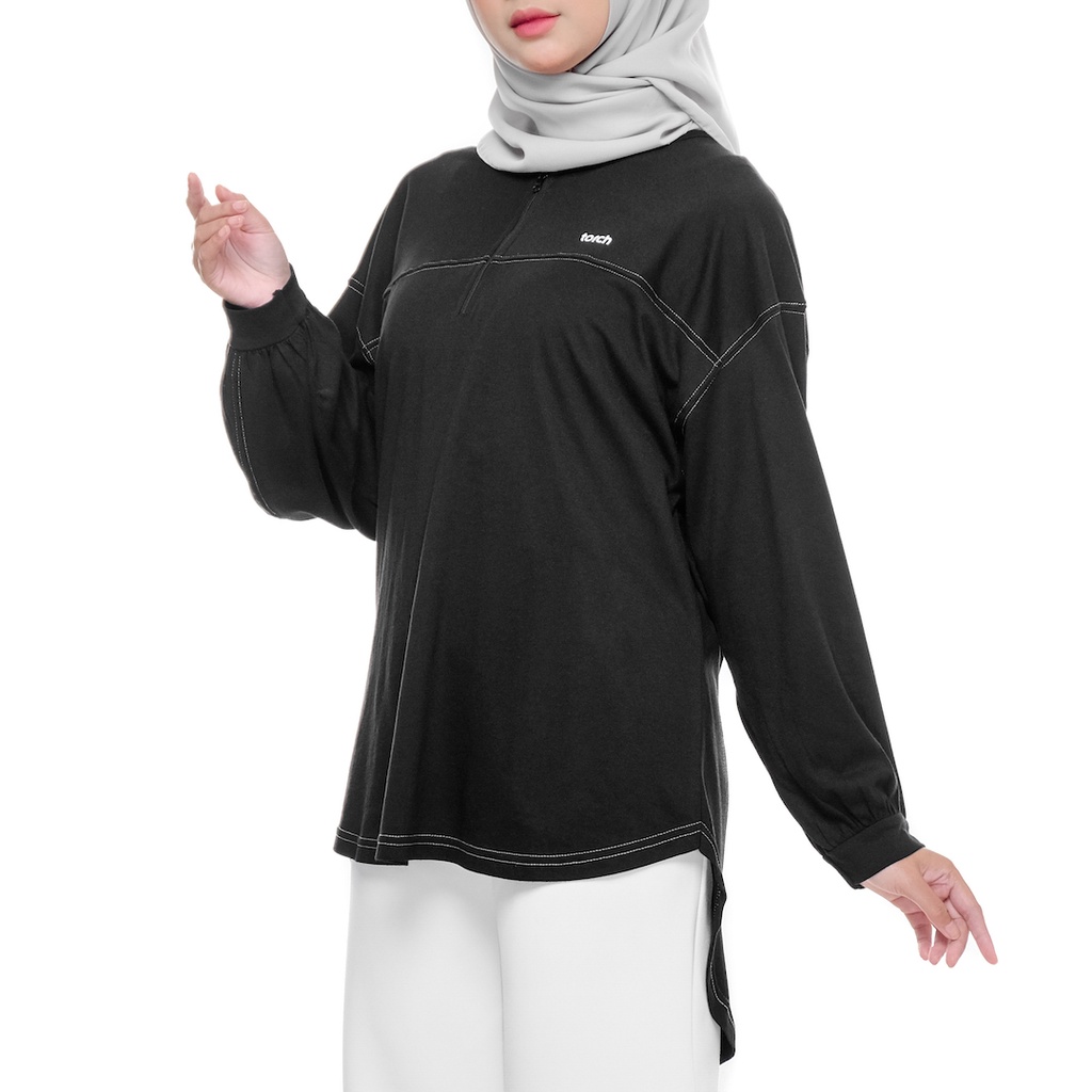 Torch Depok Atasan Wanita Kaos Panjang Women Long Sleeve Tees Jihyun