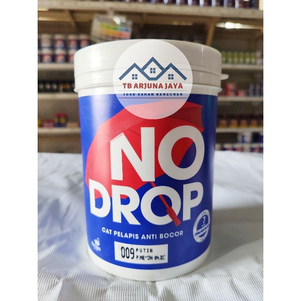 NODROP / No Drop 1 KG Cat Pelapis Anti Bocor Waterproofing Warna LENGKAP