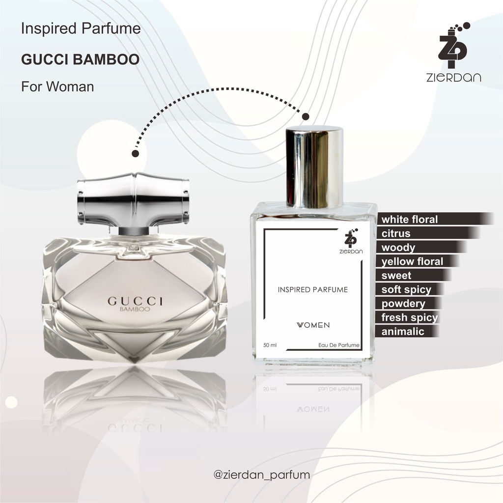 Zierdan Inspired Parfum Gucci Bamboo Parfume Farfum Minyak Wangi Tahan Lama Wanita Cewek