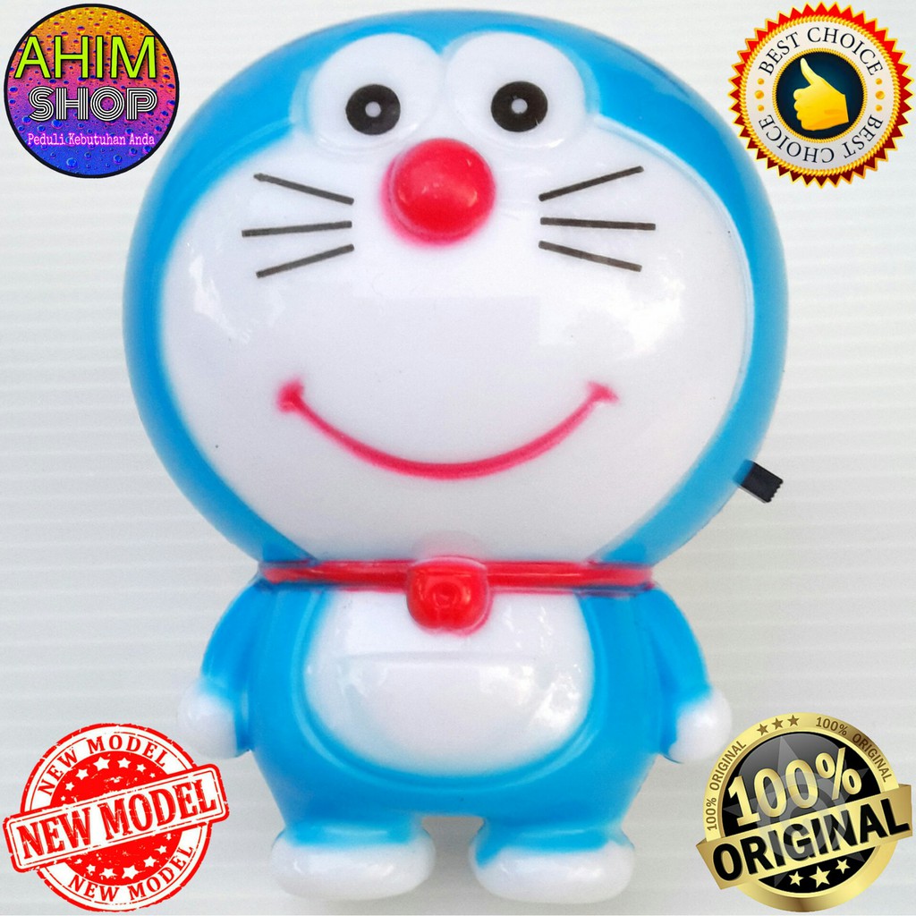 Doraemon Lampu Tidur Led Unik Karakter Hemat Energi Saving Night