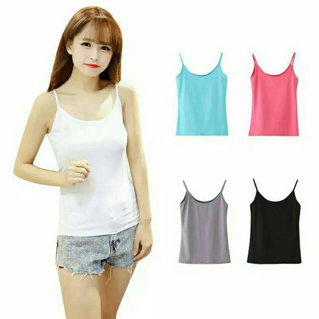 Tank Top Wanita Tali Kecil