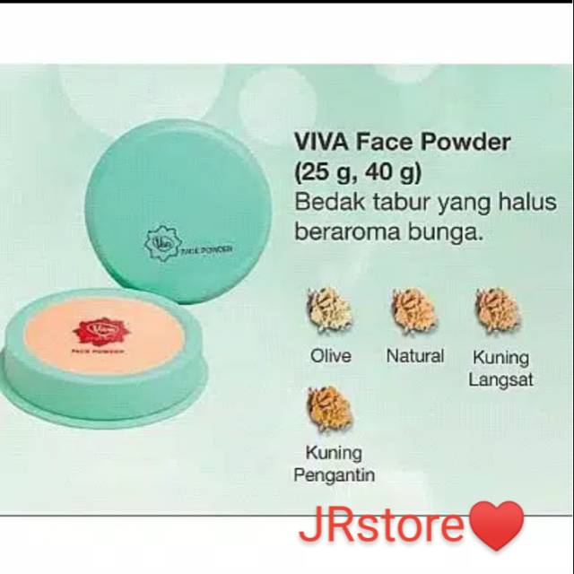 Bedak Viva face powder 25 gr