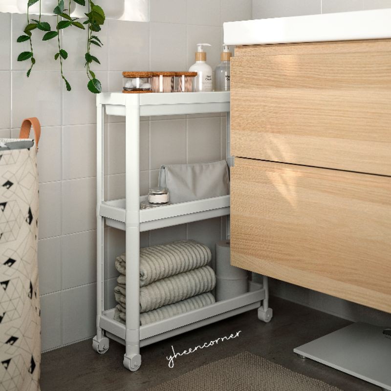 Shelf Trolley / Rak Kamar Mandi Troli / Rak Dapur Troli