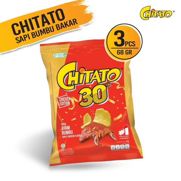 

Chitato Ayam Bumbu 68 Gr 3 Pcs ~ kp743