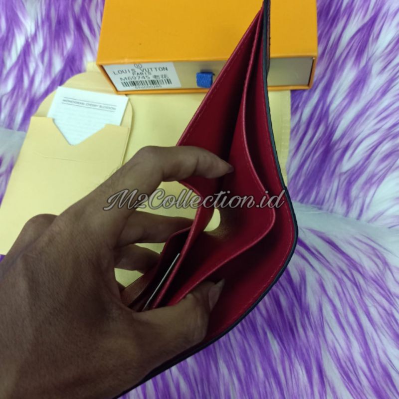 Dompet LV x VIRGIL ABLOH MULTIPLE WALLETMIRROR QUALITY