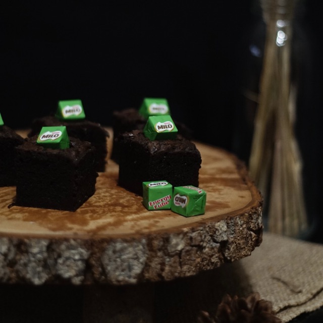 

Milo Cube Fudgy Brownies