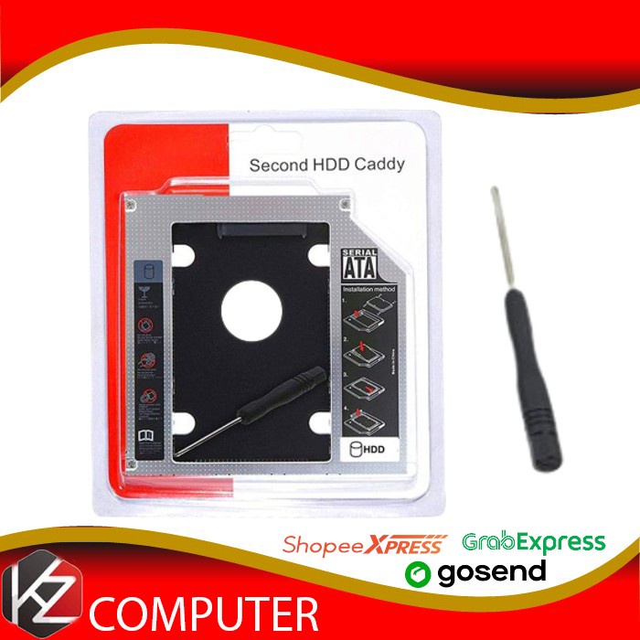 Harddisk caddy 12.7mm SSD sata for laptop / notebook 12.7 mm HDD Caddy