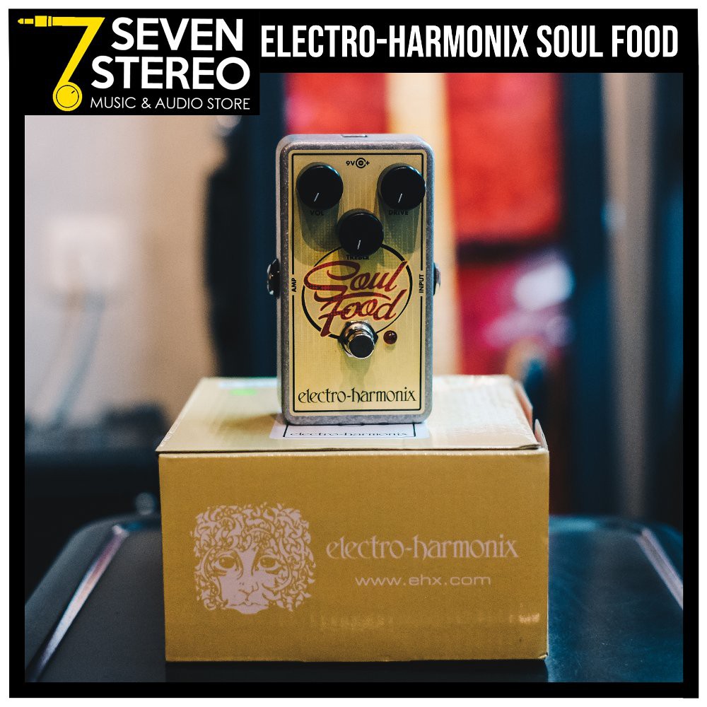 Electro Harmonix Soulfood Distortion Overdrive Effect Pedal