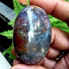 batu akik pancawarna Garut natural original(018)