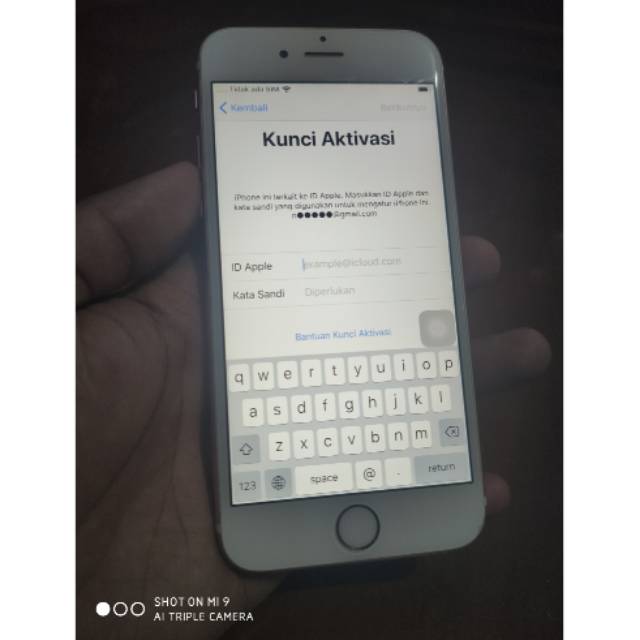 iPhone 6S 16gb Lock iCloud LOST