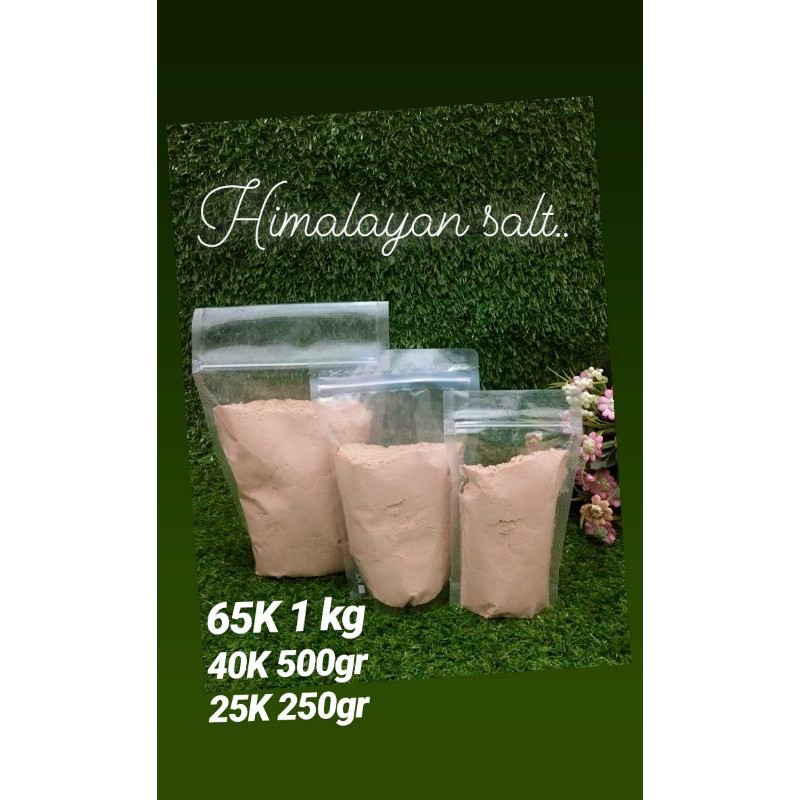 

Himalayan salt/Garam Himalaya 250gr