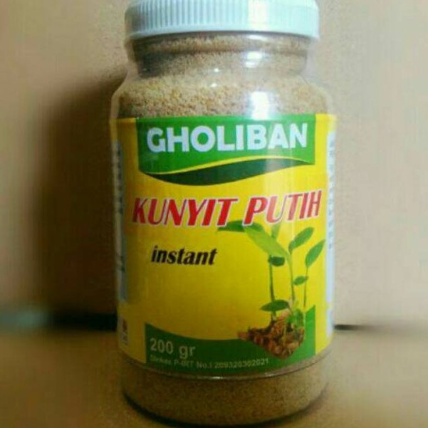 Kunyit Putih Instan / Seduh Gholiban