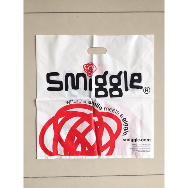 

Smiggle Plastic Bag size Large Original Authentic