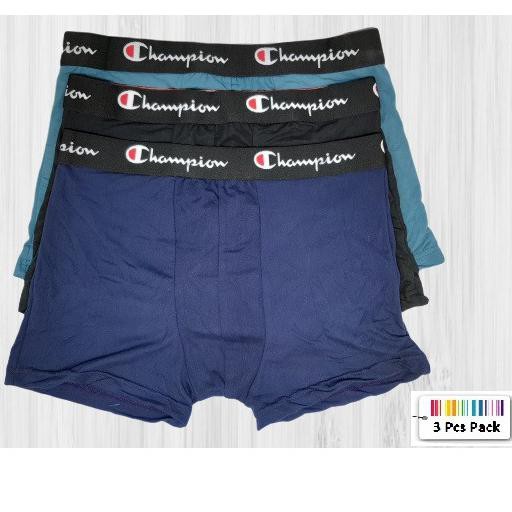 Terlaris⚧ Boxer Champion 220 3Pcs Pack / Boxer Pria / Celana Dalam Boxer / Boxer / Celana Dalam Pria