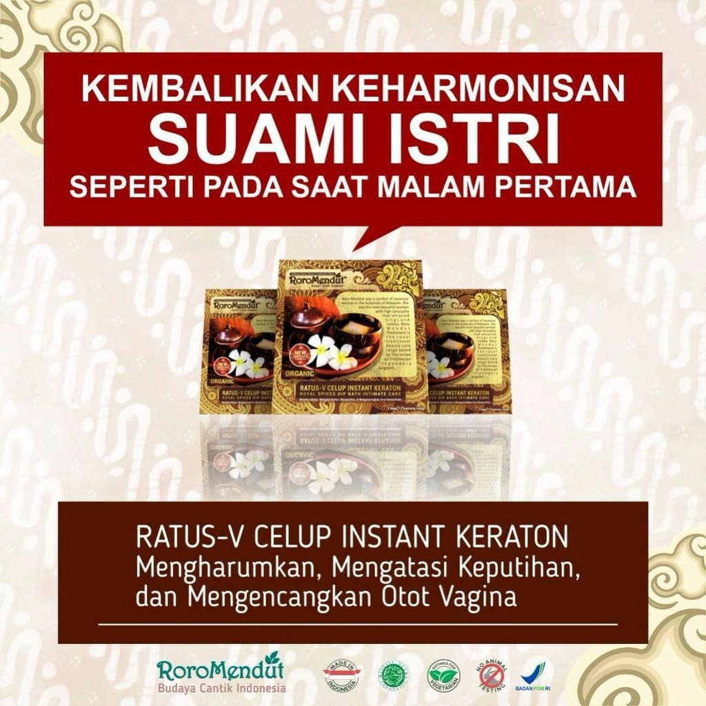 Ratus Celup Perawatan Miss V / Rapet Wangi Vagina / Solusi Kewanitaan Keputihan / anti bau ikan asin