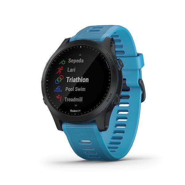 Garmin Sport Smart Watch Forerunner FR 945 FR945 Black | Blue - Garansi Resmi TAM 2 Tahun