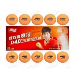 

Dijual Table Tennis Ball DHS Bola Tenis Meja DHS 3 STAR Orange - ORIGINAL Murah