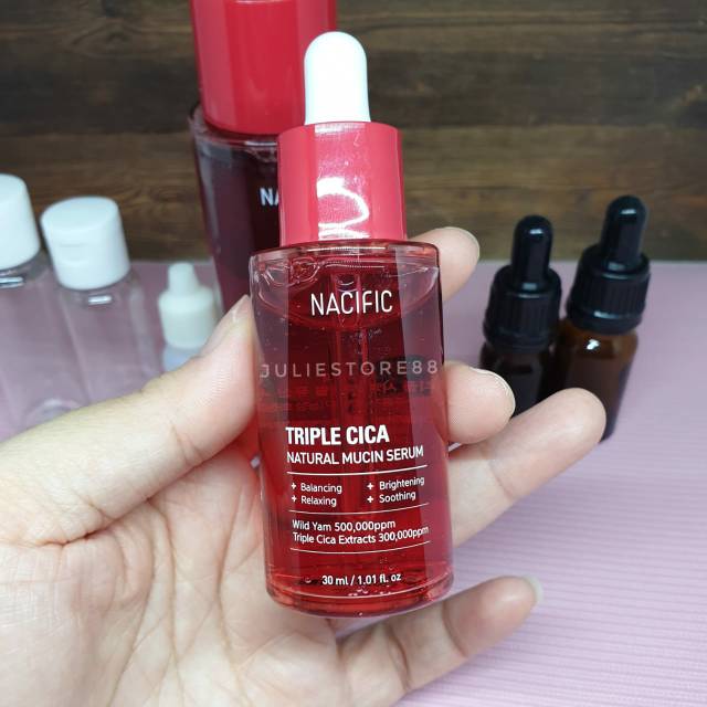 (share) NACIFIC Triple Cica Natural Mucin Toner Serum