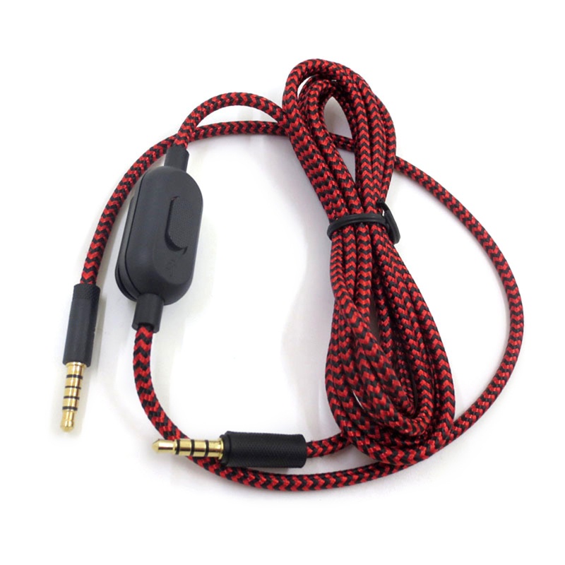 Bt 3.5mm Male to Male Kabel Headphone Extension Cord Kawat AUX Terlaku Untuk GPRO X G233 G433 Headset Gaming