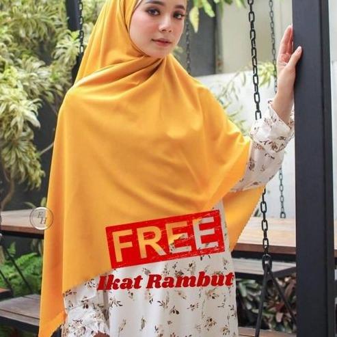 ❁ Jilbab Bella Pollycotton Lasercut Jumbo Syar'i Premium/Hijab Nina Laser cut Jumbo ✪