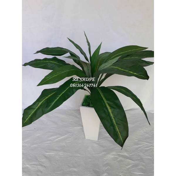 Bunga plastik/bunga hias/artificial/pohon plastik/dekorasi/pohon kadaka/daun kadaka