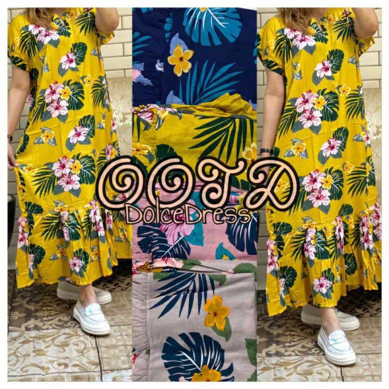 Daster Arab OOTD HAWAI By DOLCE DRESS