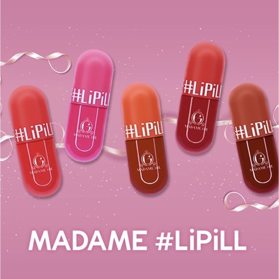 Madame Gie Madame LiPill Lipstick Liptint Makeup ORIGINAL