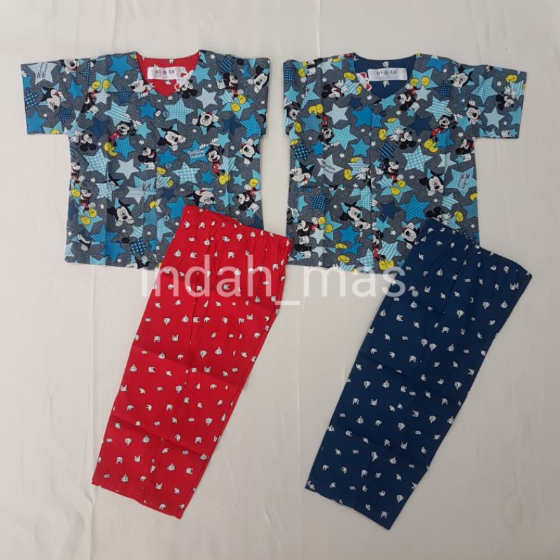 Piyama Niqta MICKEY size 1,2,3