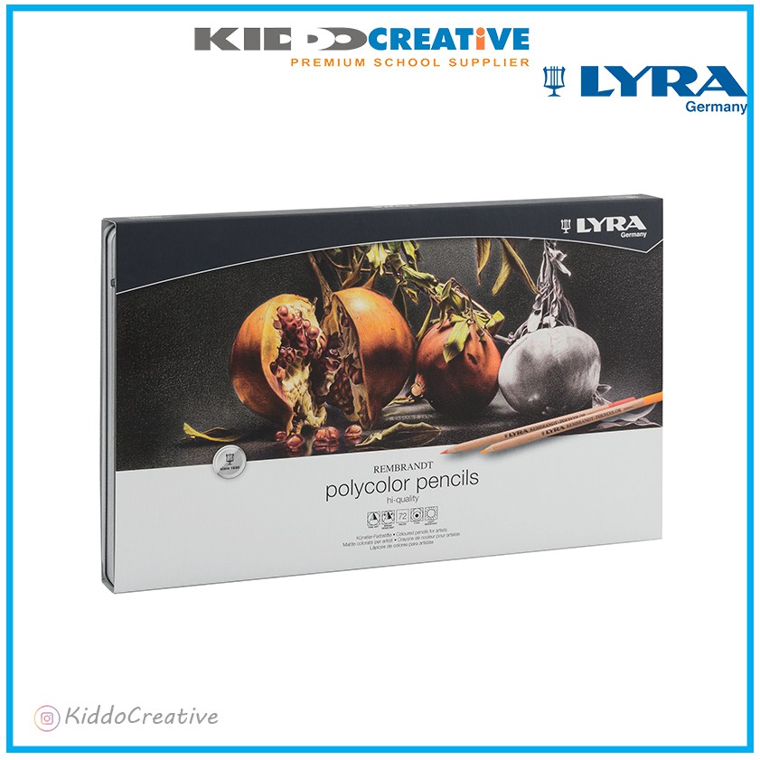 

LYRA REMBRANDT AQUARELL METAL BOX 72 COLS