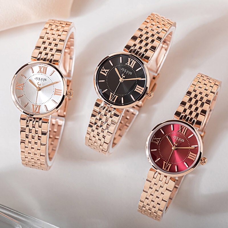 JULIUS JA-1282 Bagsomnia Korea Design Bulat Kecil Rantai