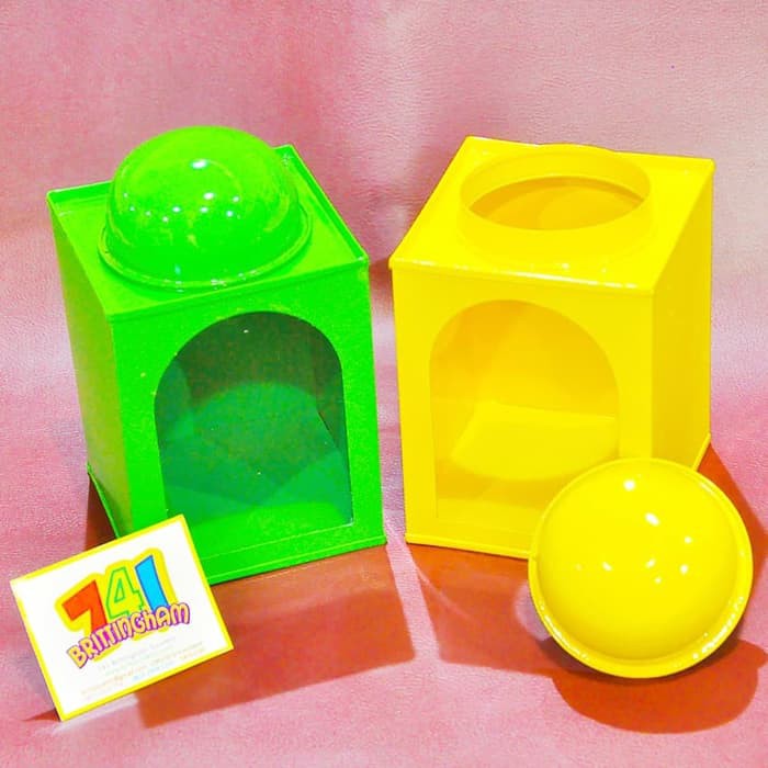 PROMO Size M - Kaleng Krupuk Mini Tutup Kubah / Kaleng Kerupuk Mini New