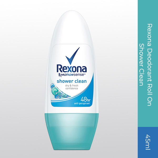 Rexona Deodorant Roll On Shower Clean 45ml