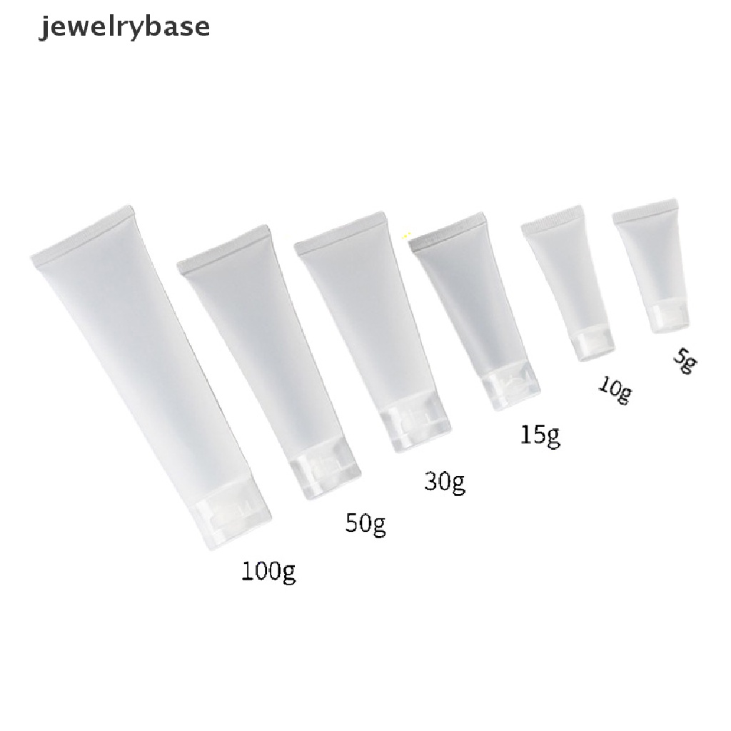 [Base] Empty Portable Tubes Squeeze Cosmetic Containers Cream Plastic Bottles Boutique