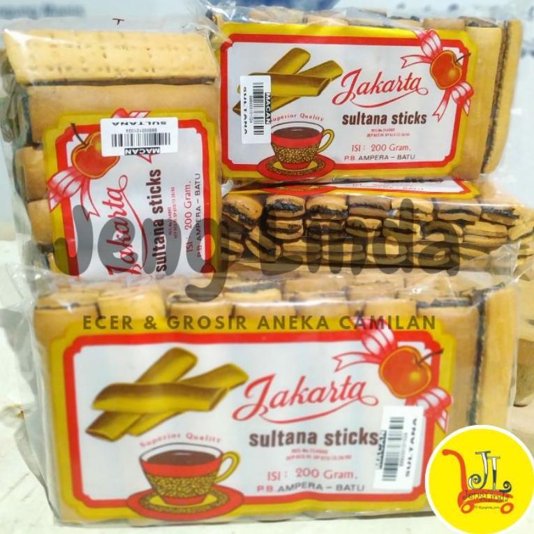 

[PRODUK 0GA99] Biskuit Kue Kering Lebaran Sultana Sticks Jakarta 200 Gram by Jeng Linda C9K