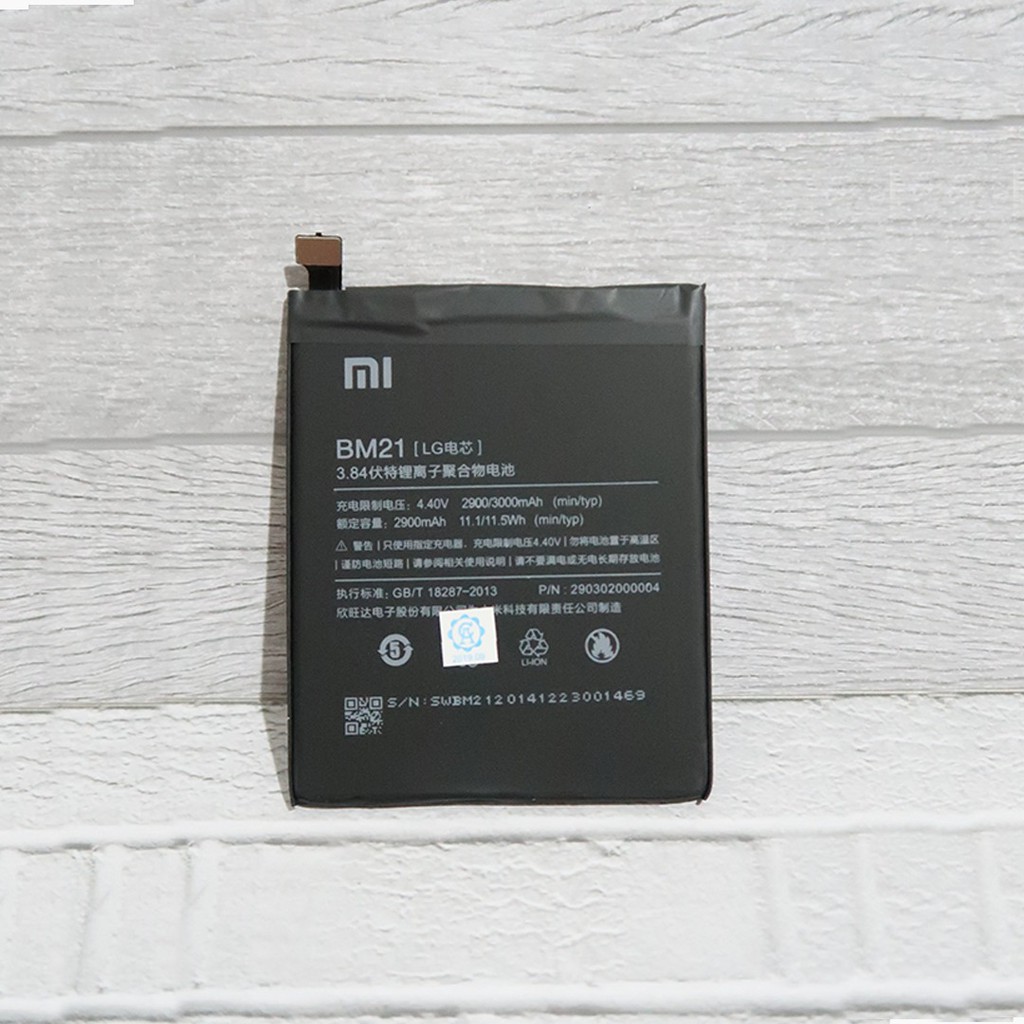 BOS - Baterai Xiaomi Mi Note 5 Bamboo BM21 BM 21 Xiao Mi Bambu | Battery Batre HP