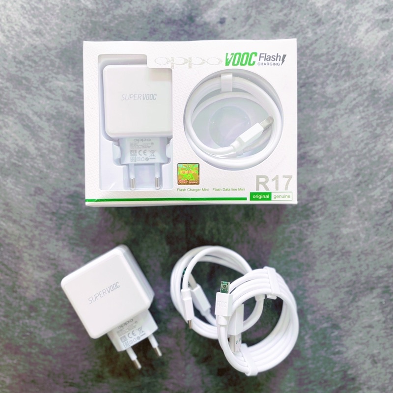 【3097】[GROSIR/COD]CHARGER OPPO VOOC FAST CHARGING ORIGINAL MICRO TIPEC OPPO R17/F