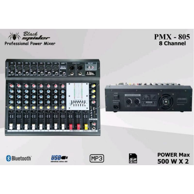 amplifier (power mixer equalizer)